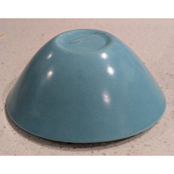 Vernon ware Heavenly days Speckled Blue Ceramic Chowder Bowl - Picture 9 of 10